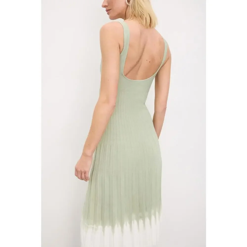 Staud Tie Dye Ellison Dress Size L with Discoloration - Picture 2 of 10